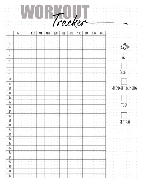 fitness planner printable book customize  print