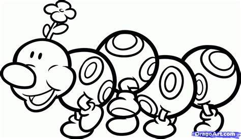 mario characters coloring pages image coloring home