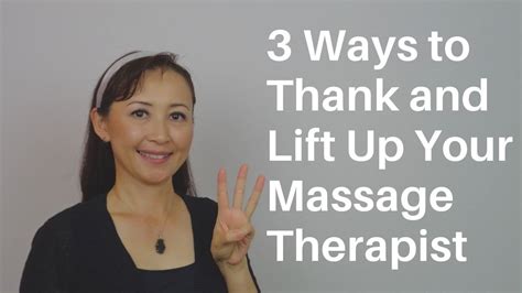 3 ways to thank and lift up your massage therapist massage monday