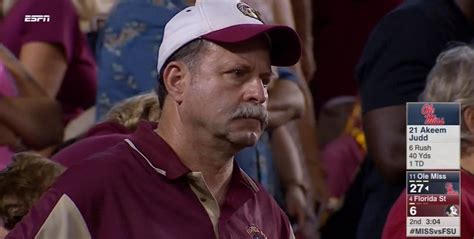 Espn Screen Cap Frustrated Florida State Dad Know Your