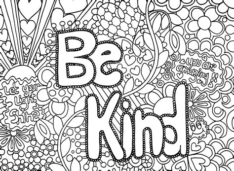 hard coloring pages  large images