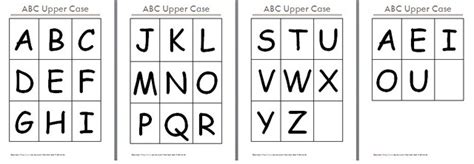 abc  printable abc flashcards alphabet pinterest abc
