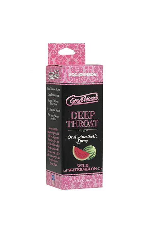 goodhead deep throat spray wild watermelon dj1360 38 bx