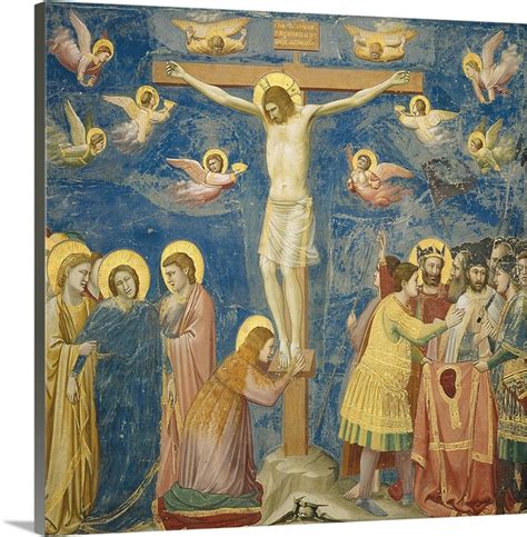 passion  crucifixion  giotto    scrovegni chapel padua italy wall art