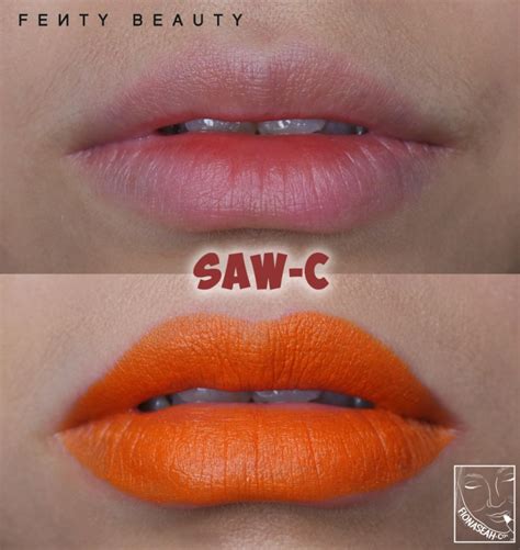 review fenty beauty mattemoiselle plush matte lipsticks spanked