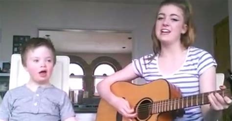 Adorable Duet Of Sister And Brother With Down S Syndrome Will Melt Your