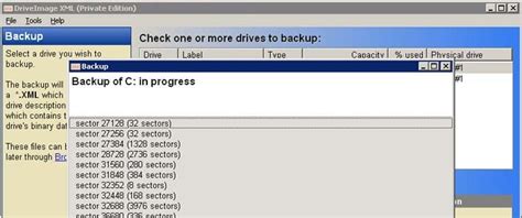 driveimage xml  backup software