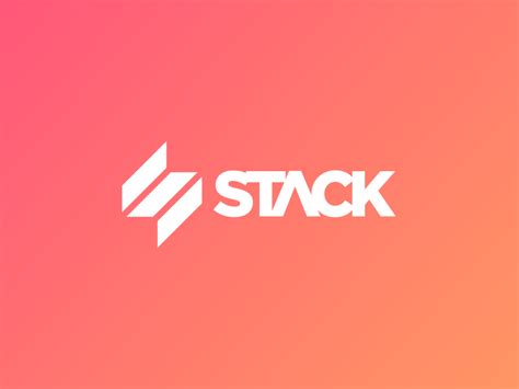 stack logo logo stack typo logo