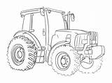 Deere Tractor John Coloring Pages Print Combine Kleurplaat Drawing Trekker Farm Tractors Printable Traktor Zum Ausmalbilder Color Procoloring Kids Case sketch template