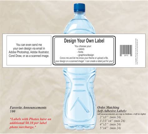 design   water bottle labels design talk