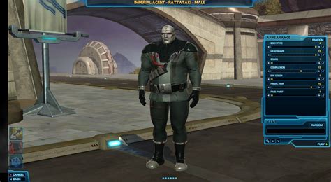 Star Wars The Old Republic Beta Character Creation