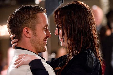 Emma Stone And Ryan Gosling Kiss Dance And Fly In La La Land’s First
