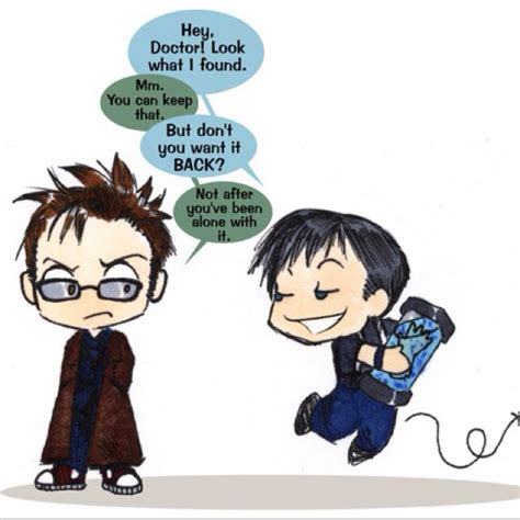 ten and jack too cute doctor who doctor who funny doctor who fan art captain jack
