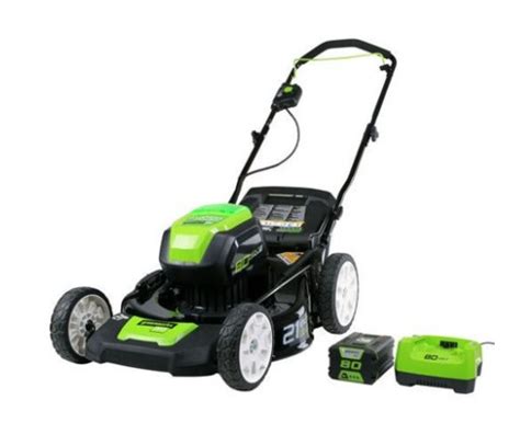 greenworks pro    glm review lawn  wild