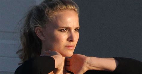 Natalie Portman Films A Movie In Austin With Blond Hair