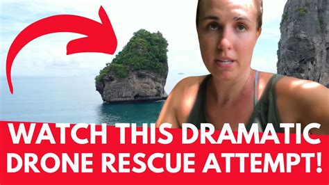 dramatic drone rescue attempt  drone show  highlight  geeksvana youtube