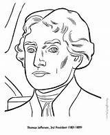 Coloring Jefferson Thomas Pages President Presidents Printable Davis Print Color Sheets Printables Patriotic Kids Line Activity Clipart Getcolorings Help Easy sketch template