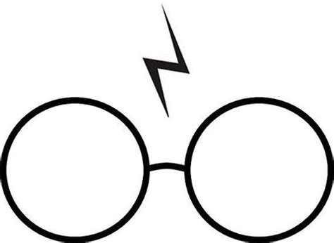 Movies Harry Potter Lightning Scar Black Pearl Custom Vinyls