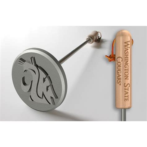 washington state cougars bbq branding iron is sure to turn heads at your next washington state