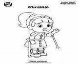 Tiger Daniel Coloring Pages Chrissie Min Printable sketch template