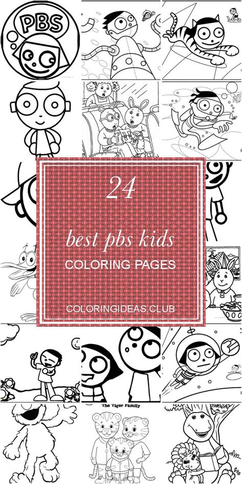 pbs kids coloring pages coloring pages  kids coloring