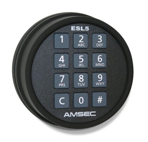 amsec esl illuminated electronic lock safe  vault storecom