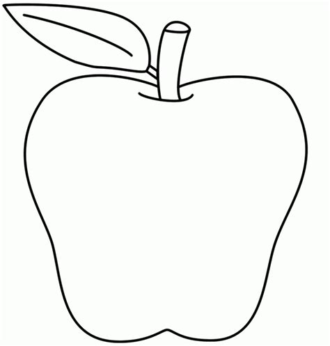 printable apple coloring pages  kids apple coloring apple
