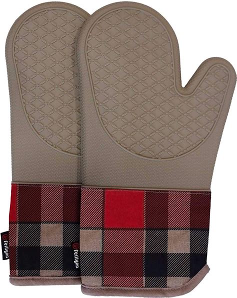 oven mitts  heat resistant cooking mitts home creation