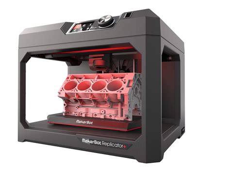 makerbot replicator fast desktop  printer gadget flow