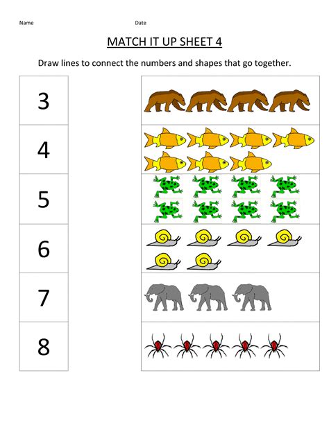 math worksheets printable kindergarten