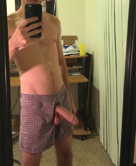 man have his big cock out of the boxer horny nude guys