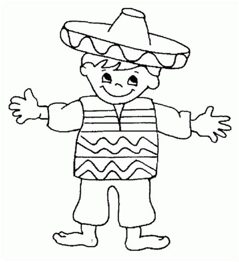 mexican holidays coloring page coloring pages