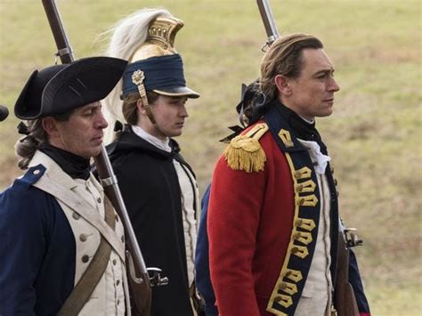 jj feild on turn finale and major andré s hair