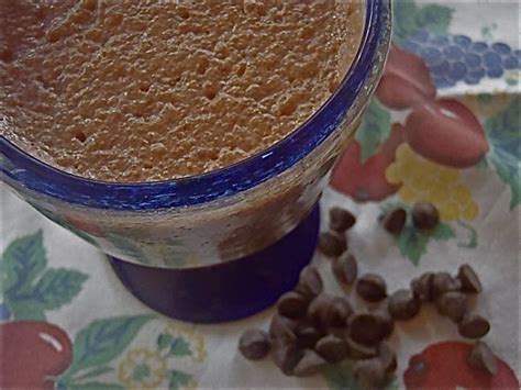 chocolate peanut butter smoothie