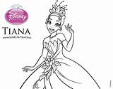 Tiana Princesa Sapo Princesas Colorir Rapunzel Principessa Ranocchio Acolore Enredados sketch template