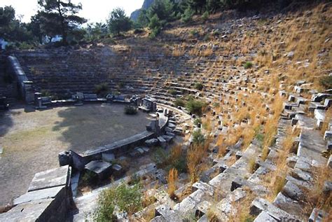 priene turkey theatres amphitheatres stadiums odeons