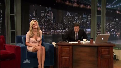 Naked Aly Michalka In Late Night With Jimmy Fallon
