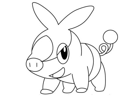 tepig  pokemon coloring pages  printable coloring pages