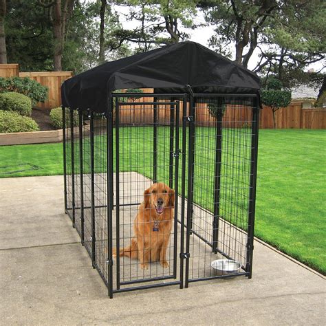 outdoor dog kennel run  cover waterproof  large dogs lockable xx wire  ebay