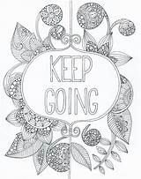 Pages Coloring Colouring Printable Sheets Affirmation Adult Quote Zentangle Mandala Doodle Positive Books Quotes Visit Se Choose Board Book sketch template