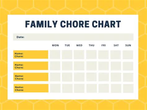 awesome   printable chore charts  kids
