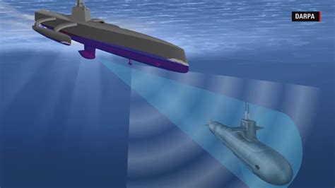 navy tests  submarine hunting drone ship cnn
