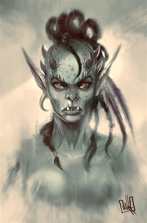 Pin By Beware Of The Judderman On Orc Female Orc Warrior Concept