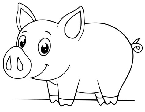 printable baby pig coloring page  printable coloring pages  kids