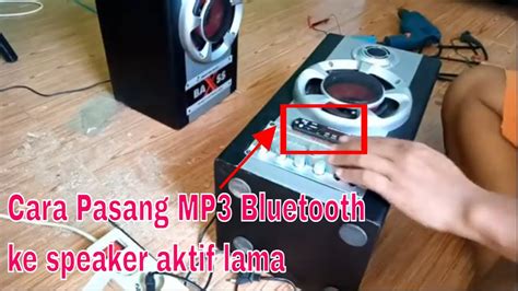 pasang mp bluetooth  speaker aktif  youtube