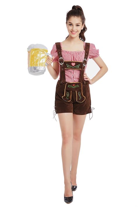 ladies oktoberfest german bavarian beer maid vintage