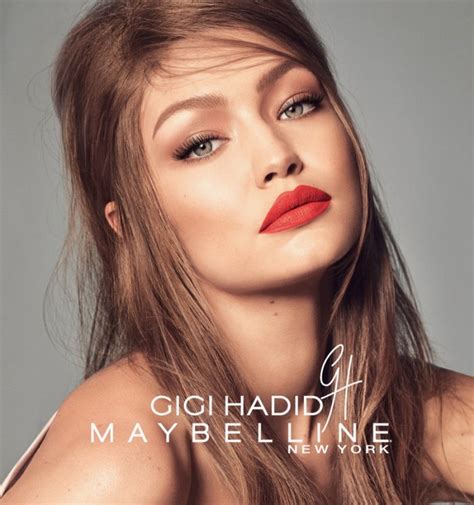Gigi Hadid Stuns In Gigixmaybelline Makeup Campaign Wardrobe Trends