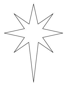 patterns page  christmas star crafts christmas stencils