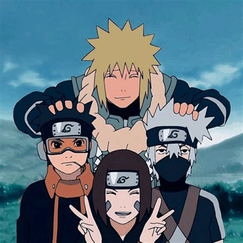 Freetoedit Naruto Sakura Sasuke Team7 Kakashi Obito Rin
