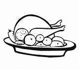 Meal Coloring Pages Kids Designlooter Thanksgiving 88kb 454px sketch template